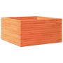 Jardinera de madera maciza pino marrón cera 90x90x46 cm de , Maceteros y jardineras - Ref: Foro24-3282426, Precio: 198,25 €, ...