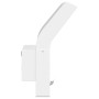 Lámpara de pared de exterior LED con sensor aluminio blanco de , Iluminación de exterior - Ref: Foro24-4006274, Precio: 36,20...