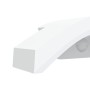 Lámparas de pared LED exterior con sensor 2 uds aluminio blanco de , Iluminación de exterior - Ref: Foro24-4006283, Precio: 5...