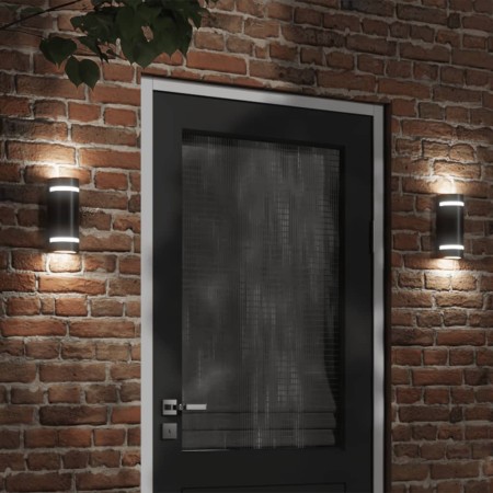 Outdoor wall lamp in black cast aluminum by , Outdoor lighting - Ref: Foro24-4006331, Price: 20,34 €, Discount: %