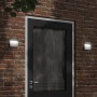 Lámpara de pared LED de exterior aluminio fundido negro de , Iluminación de exterior - Ref: Foro24-4006338, Precio: 19,00 €, ...