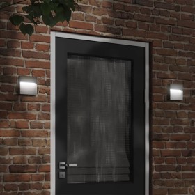 Lámpara de pared LED de exterior aluminio fundido negro de , Iluminación de exterior - Ref: Foro24-4006338, Precio: 17,99 €, ...