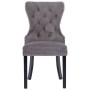 Dining chairs 6 units gray velvet by vidaXL, dining chairs - Ref: Foro24-3055874, Price: 754,04 €, Discount: %