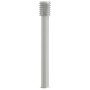 Outdoor floor lamp made of silver stainless steel, 110 cm. by , Outdoor lighting - Ref: Foro24-4006359, Price: 52,84 €, Disco...