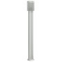 Outdoor floor lamp made of silver stainless steel, 110 cm. by , Outdoor lighting - Ref: Foro24-4006359, Price: 52,84 €, Disco...