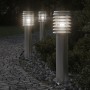 Outdoor floor lamp with stainless steel plug 60 cm by , Outdoor lighting - Ref: Foro24-4006373, Price: 41,24 €, Discount: %