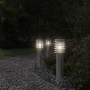 Outdoor floor lamp with stainless steel plug 60 cm by , Outdoor lighting - Ref: Foro24-4006373, Price: 41,24 €, Discount: %