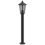 Außen-Stehlampen, 3 Stück, Edelstahl, schwarz, 80 cm. von , Außenbeleuchtung - Ref: Foro24-4006386, Preis: 98,84 €, Rabatt: %