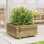 Pine wood planter box impregnated 50x50x26.5 cm by , Pots and planters - Ref: Foro24-847297, Price: 72,67 €, Discount: %