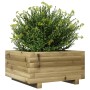 Pine wood planter box impregnated 50x50x26.5 cm by , Pots and planters - Ref: Foro24-847297, Price: 72,67 €, Discount: %