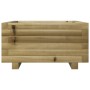 Jardinera de madera de pino impregnada 50x50x26,5 cm de , Maceteros y jardineras - Ref: Foro24-847297, Precio: 72,67 €, Descu...