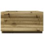 Pine wood planter box impregnated 50x50x26.5 cm by , Pots and planters - Ref: Foro24-847297, Price: 72,67 €, Discount: %