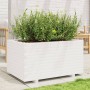 Jardinera madera maciza de pino blanco 90x60x49,5 cm de , Maceteros y jardineras - Ref: Foro24-847384, Precio: 156,76 €, Desc...