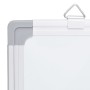 Folding magnetic whiteboard aluminum 160x40x1.7 cm by , Exhibition panels - Ref: Foro24-4005364, Price: 44,72 €, Discount: %