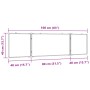 Folding magnetic whiteboard aluminum 160x40x1.7 cm by , Exhibition panels - Ref: Foro24-4005364, Price: 44,72 €, Discount: %