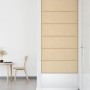 Wall panels 12 units fabric cream color 90x30 cm 3.24 m² by , Wall covering - Ref: Foro24-343900, Price: 89,16 €, Discount: %