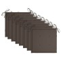 Sillas de jardín 8 uds madera de teca con cojines gris taupe de , Sillas de jardín - Ref: Foro24-3072925, Precio: 540,79 €, D...