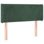 Dark green velvet headboard 83x16x78/88 cm by , Headboards and footboards - Ref: Foro24-3118521, Price: 49,19 €, Discount: %