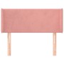 Cabecero de terciopelo rosa 103x16x78/88 cm de , Cabeceros y pies de cama - Ref: Foro24-3118535, Precio: 53,20 €, Descuento: %