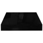 Estante flotante de pared negro brillante MDF 23x23,5x3,8 cm de vidaXL, Estantes y estanterías - Ref: Foro24-323760, Precio: ...