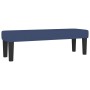 Cama box spring con colchón tela azul 200x200 cm de , Camas y somieres - Ref: Foro24-3136547, Precio: 771,71 €, Descuento: %