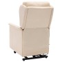 Sillón de masaje elevable tela color crema de vidaXL, Sillones de masaje eléctricos - Ref: Foro24-324040, Precio: 384,99 €, D...