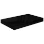 Floating wall shelf glossy black MDF 40x23x3.8 cm by vidaXL, Shelves and shelves - Ref: Foro24-323763, Price: 17,69 €, Discou...