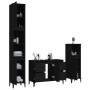 3-piece black plywood bathroom furniture set by , Bathroom furniture - Ref: Foro24-3185606, Price: 247,86 €, Discount: %