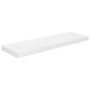 Floating wall shelf glossy white MDF 80x23.5x3.8 cm by vidaXL, Shelves and shelves - Ref: Foro24-323751, Price: 23,75 €, Disc...