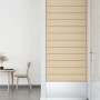 Wall panels 12 units fabric cream color 90x15 cm 1.62 m² by , Wall covering - Ref: Foro24-343872, Price: 60,49 €, Discount: %