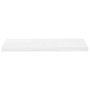 Floating wall shelf glossy white MDF 80x23.5x3.8 cm by vidaXL, Shelves and shelves - Ref: Foro24-323751, Price: 23,75 €, Disc...