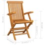 Garden chairs 8 pcs teak wood with taupe gray cushions by , Garden chairs - Ref: Foro24-3072897, Price: 614,49 €, Discount: %