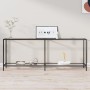 Transparenter Konsolentisch aus gehärtetem Glas 200x35x75,5 cm von , Seitentische - Ref: Foro24-331706, Preis: 94,74 €, Rabat...