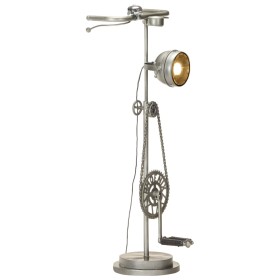 Lámpara de pie con diseño de bicicleta hierro de vidaXL, Lámparas - Ref: Foro24-323722, Precio: 111,99 €, Descuento: %