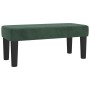 Cama box spring con colchón terciopelo verde oscuro 120x190 cm de , Camas y somieres - Ref: Foro24-3270460, Precio: 435,85 €,...