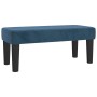 Cama box spring con colchón terciopelo azul oscuro 120x190 cm de , Camas y somieres - Ref: Foro24-3270497, Precio: 441,44 €, ...