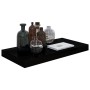 Floating wall shelf 4 pcs glossy black MDF 50x23x3.8 cm by vidaXL, Shelves and shelves - Ref: Foro24-323768, Price: 50,77 €, ...