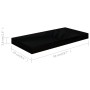 Estante flotante de pared 4 uds MDF negro brillo 50x23x3,8 cm de vidaXL, Estantes y estanterías - Ref: Foro24-323768, Precio:...