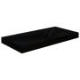 Floating wall shelf glossy black MDF 50x23x3.8 cm by vidaXL, Shelves and shelves - Ref: Foro24-323766, Price: 18,69 €, Discou...