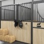 Soporte de bridas de pared de hierro negro de , Accesorios para riendas de caballos - Ref: Foro24-172452, Precio: 10,99 €, De...