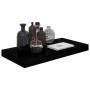 Estante flotante de pared negro brillante MDF 50x23x3,8 cm de vidaXL, Estantes y estanterías - Ref: Foro24-323766, Precio: 18...