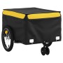 Remolque para bicicleta hierro negro y amarillo 45 kg de , Remolques para bicicletas - Ref: Foro24-94106, Precio: 92,99 €, De...