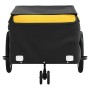 Remolque para bicicleta hierro negro y amarillo 45 kg de , Remolques para bicicletas - Ref: Foro24-94106, Precio: 92,99 €, De...