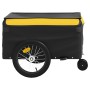 Remolque para bicicleta hierro negro y amarillo 45 kg de , Remolques para bicicletas - Ref: Foro24-94106, Precio: 92,99 €, De...