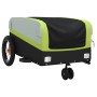 Remolque para bicicleta hierro negro y verde 30 kg de , Remolques para bicicletas - Ref: Foro24-94060, Precio: 82,32 €, Descu...