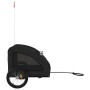 Bicycle pet trailer, iron frame, black Oxford fabric by , pet strollers - Ref: Foro24-93968, Price: 93,88 €, Discount: %