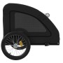 Bicycle pet trailer, iron frame, black Oxford fabric by , pet strollers - Ref: Foro24-93968, Price: 93,88 €, Discount: %