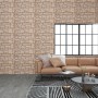 3D brick wall panels 11 pcs EPS beige design by , Wall covering - Ref: Foro24-147206, Price: 181,73 €, Discount: %