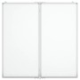 Folding magnetic whiteboard aluminum 100x100x1.7 cm by , Exhibition panels - Ref: Foro24-4005354, Price: 51,16 €, Discount: %