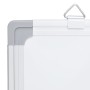 Folding magnetic whiteboard aluminum 160x60x1.7 cm by , Exhibition panels - Ref: Foro24-4005368, Price: 58,26 €, Discount: %